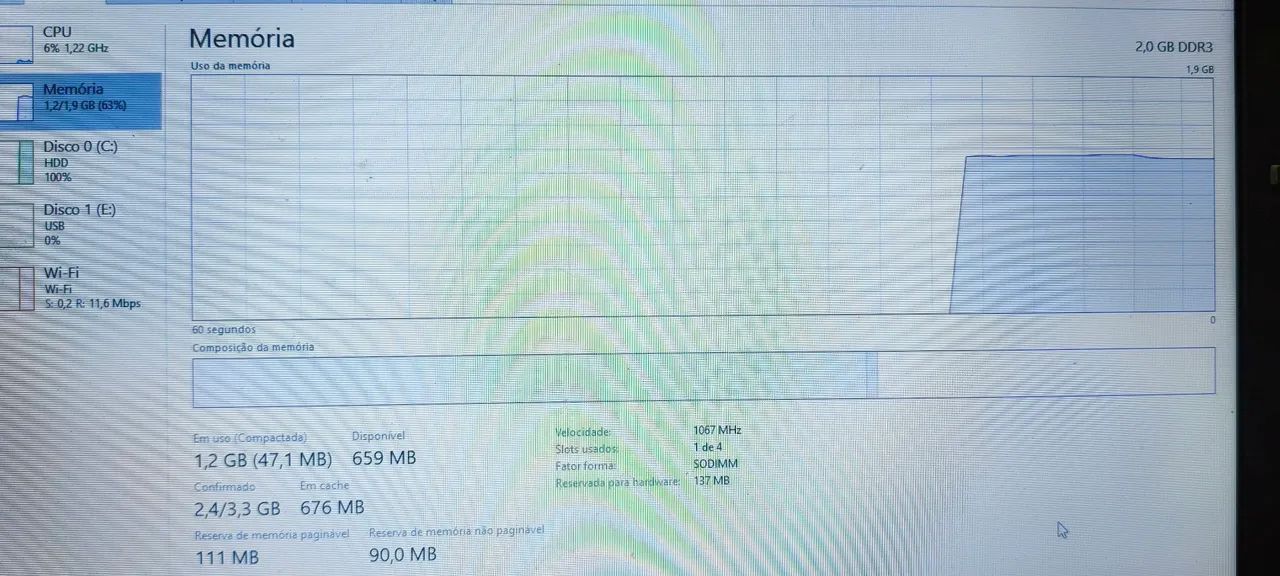 Notebook Lenovo G460 i3 usado - Foto 4