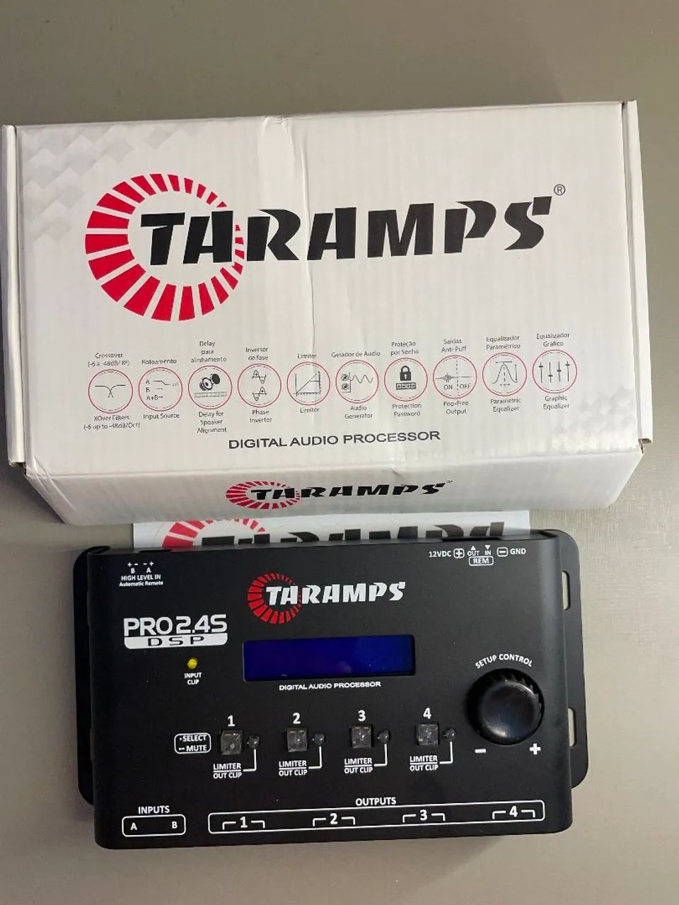 Processador de Áudio Taramps PRO 2.4S Digital - Foto 4