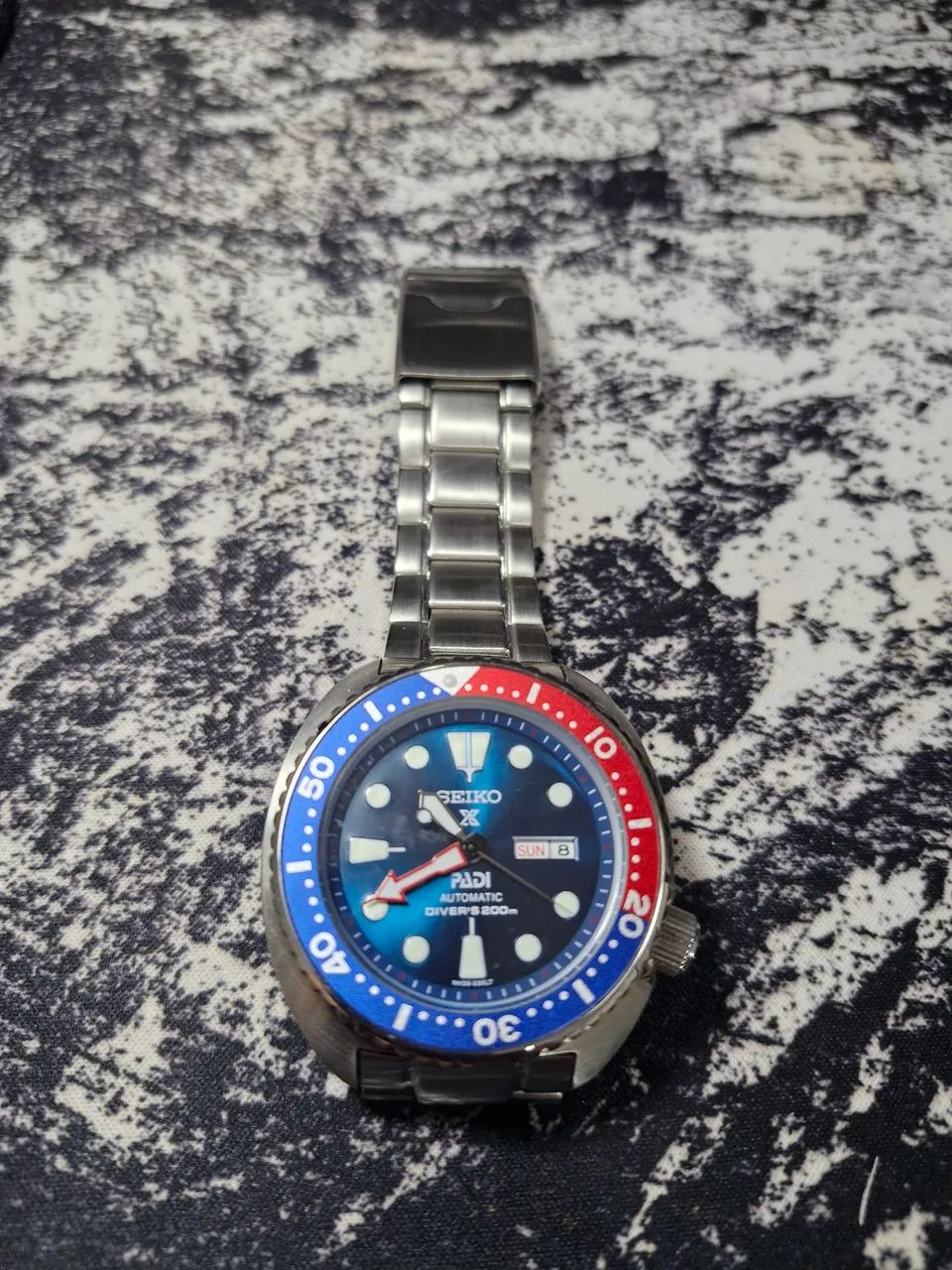 Relógio Seiko automático turtle