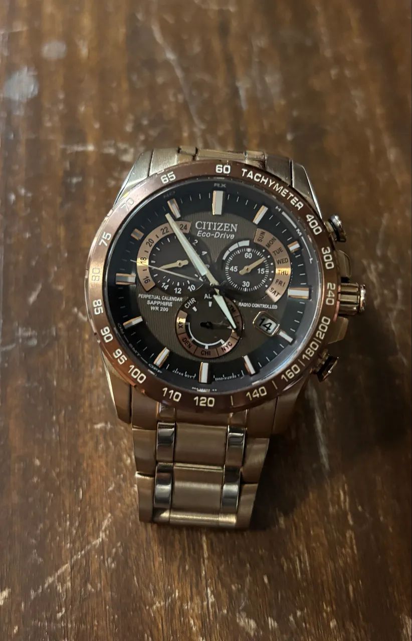 ジャンク　CITIZENシチズン E610-T018505 GN-4W-S12G relógio citizen eco-drive gn-4w-s 12g - Acessórios - Praça Seca