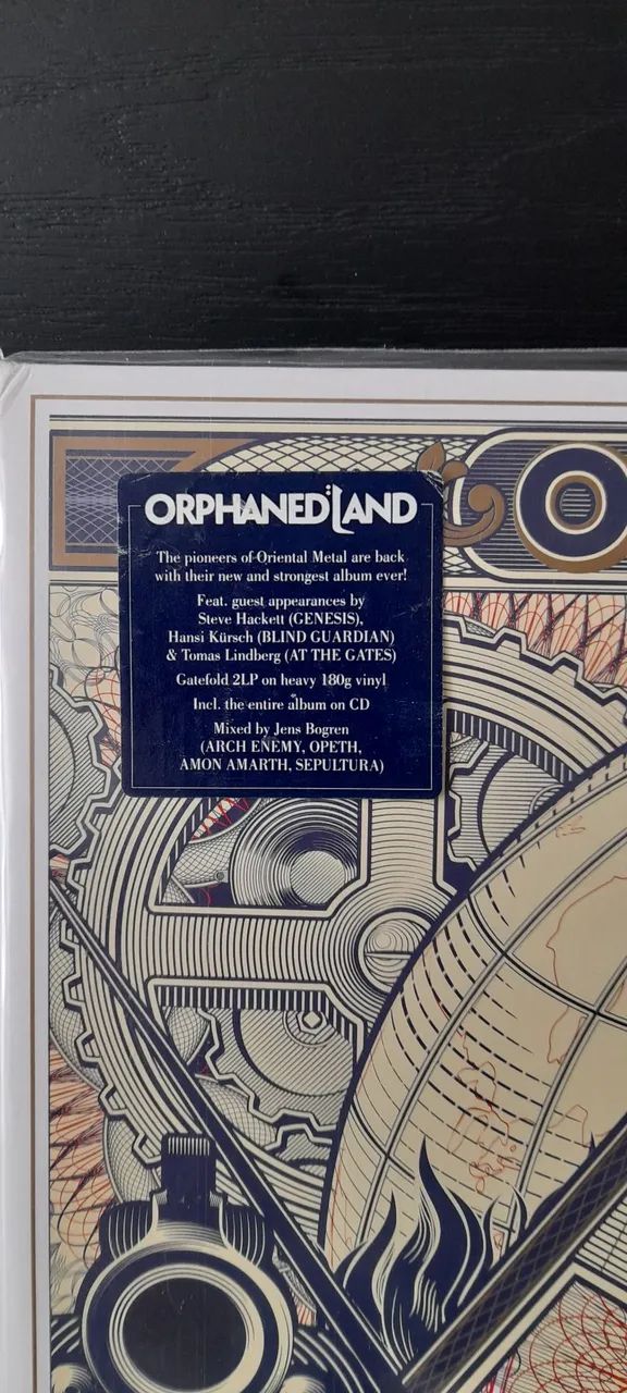 Disco de vinil duplo com CD ORPHANED LAND  - Foto 3