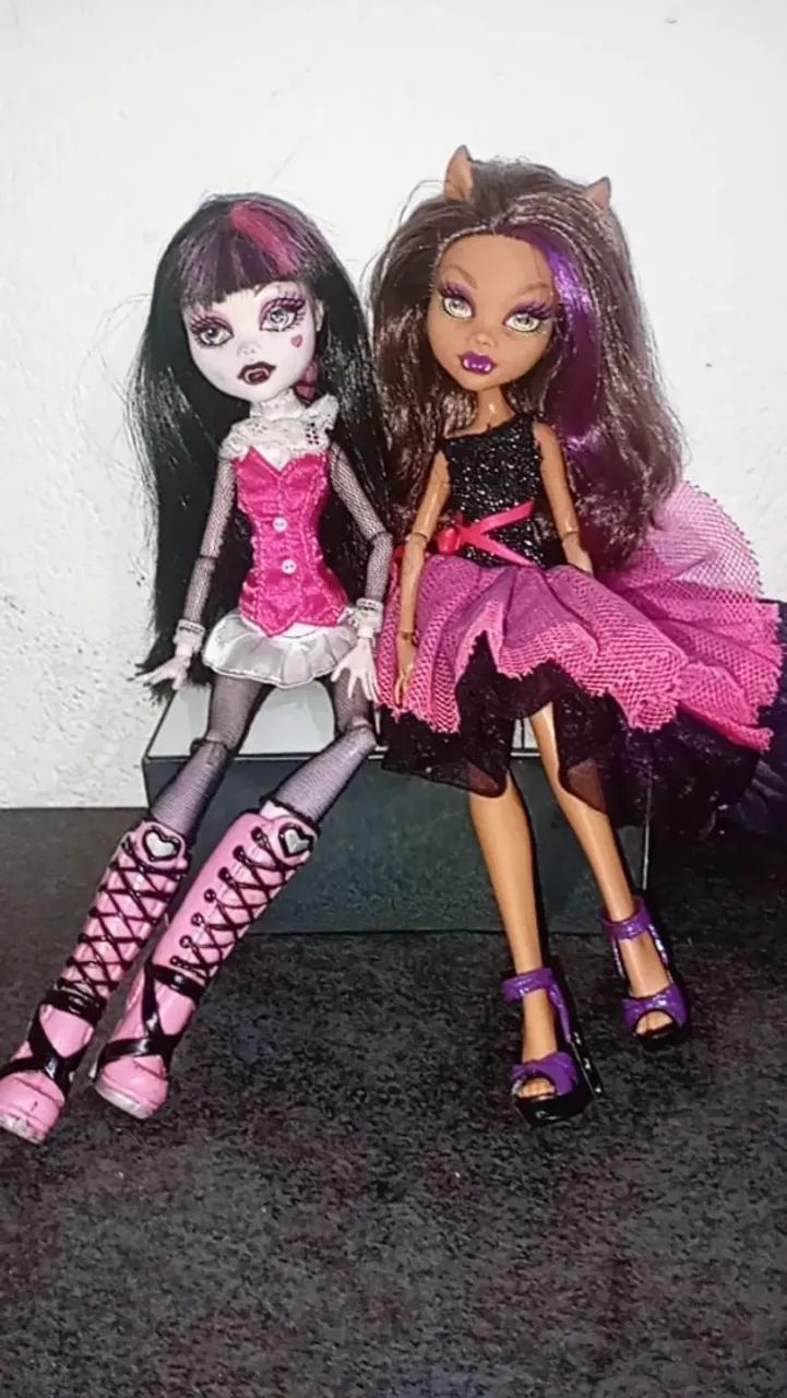draculaura e clawdeen