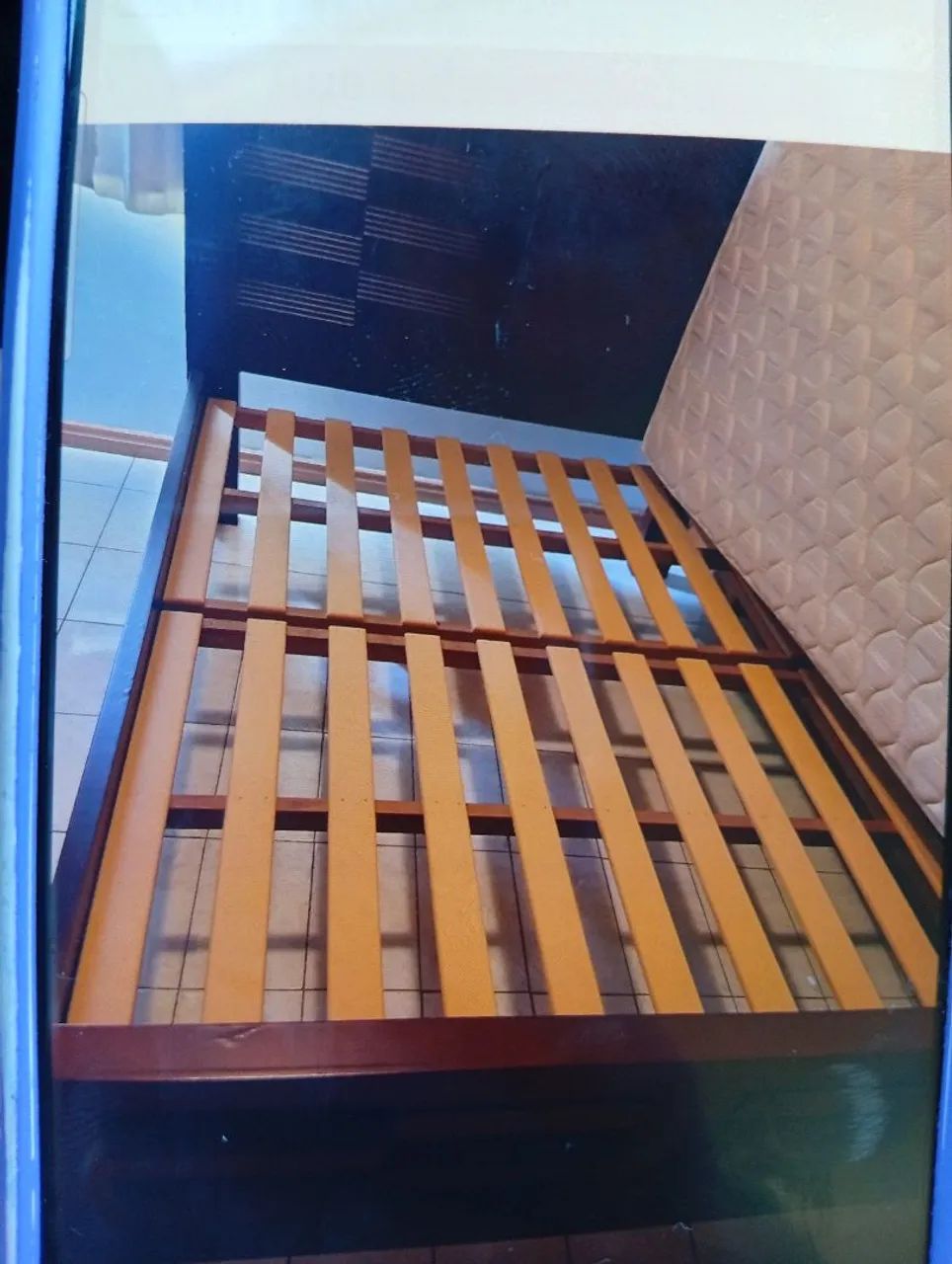 Cama De Casal Madeira Pura  - Foto 2