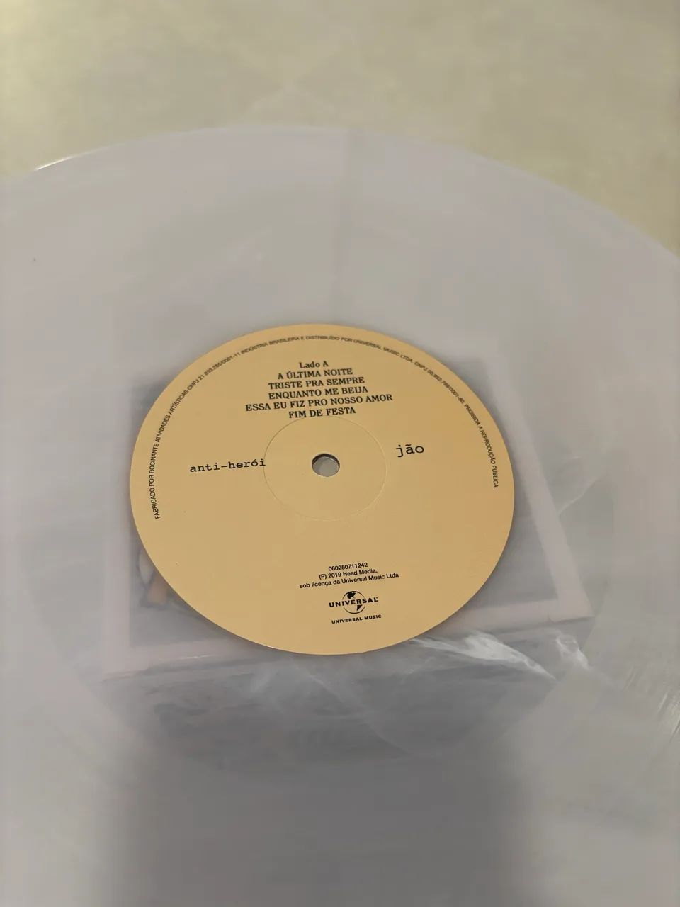Vinil Anti-Herói Jão - Foto 3