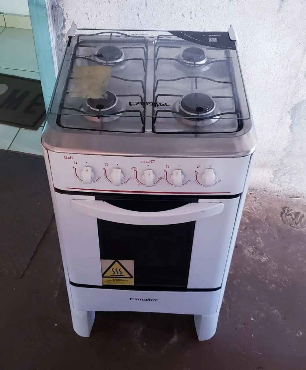 Fogão 4bcs branco Esmaltec