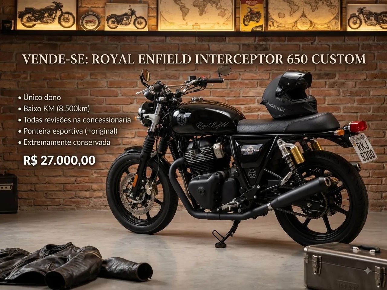 Interceptor 650cc - Novíssima!!! - Foto 5