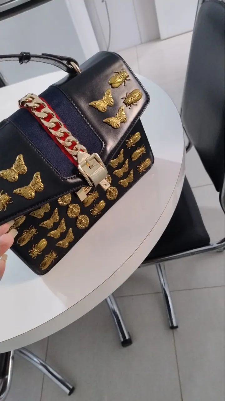 Inspired Gucci Sylvie Animal Studs  - Foto 5