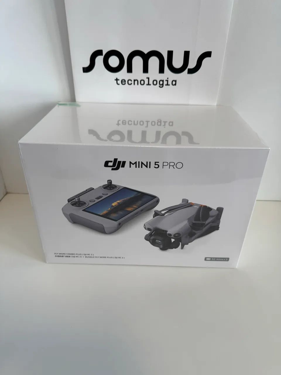 Drone Dji mini 5 pro - combo fly more PLUS RC2 (lacrado)