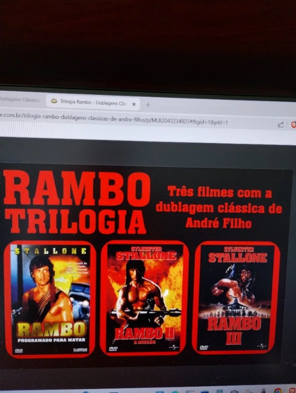 trilogia rambo - Foto 2