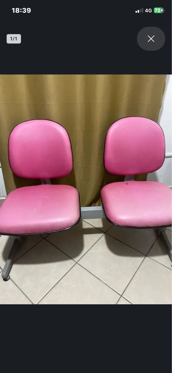 Doação, cadeira 2 em 1 