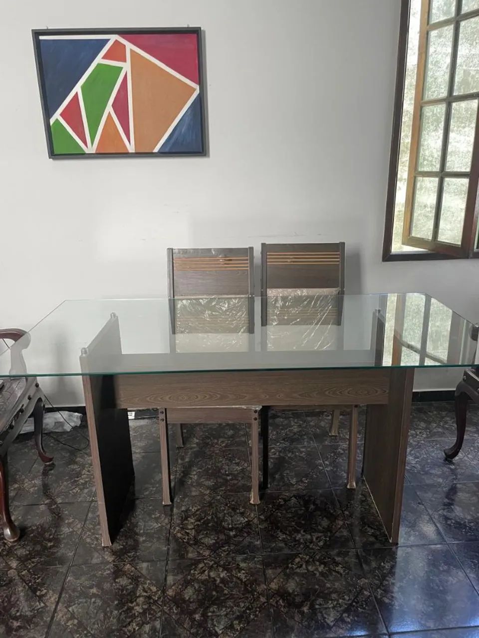 Venda de mesa de sala com cadeiras - Foto 2
