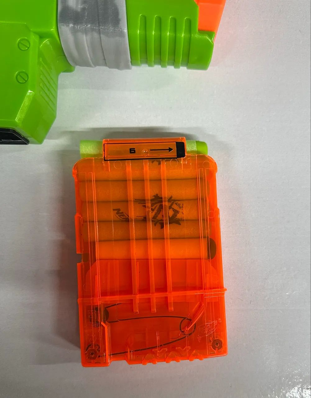 Nerf original, com dardos, pente - Foto 4