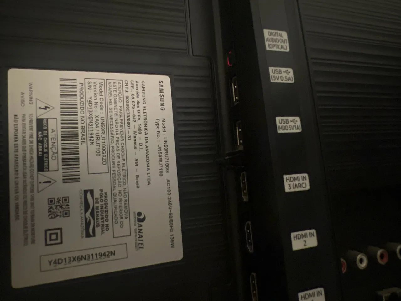 TV Samsung 4K Bluetooth 50 Polegadas  - Foto 4
