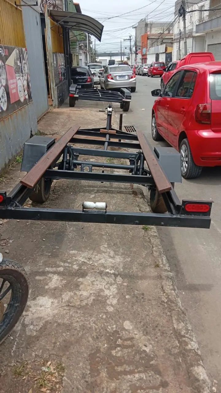 Carretinha para barco - Foto 3