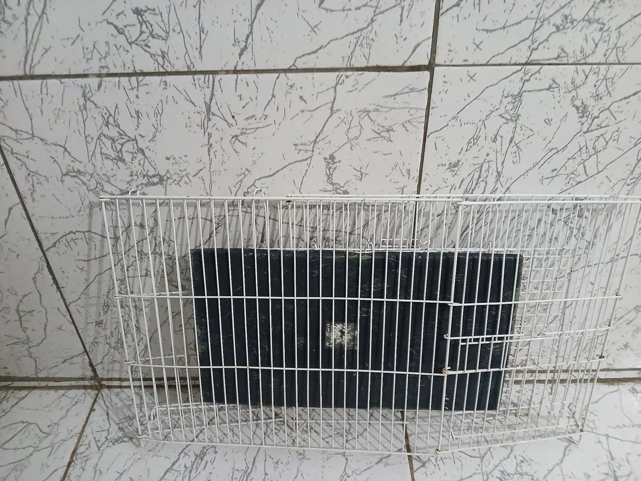 3 gaiolas de aço, 2 inteiriças e 1 desmontável. Para periquitos/canários. - Foto 4