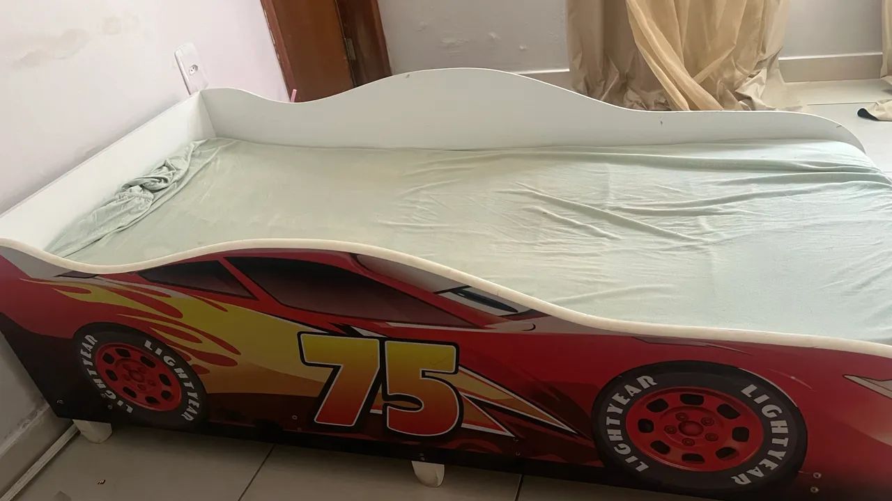 Cama de carro e colchão  - Foto 5