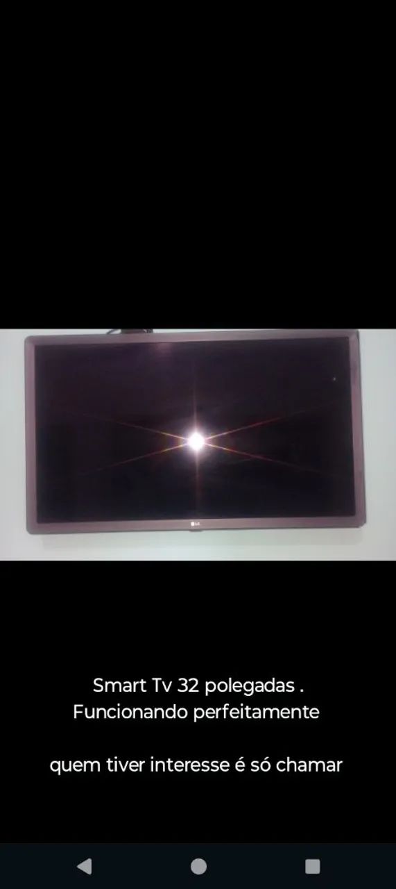 Smart tv 32 polegadas Lg pra hoje 