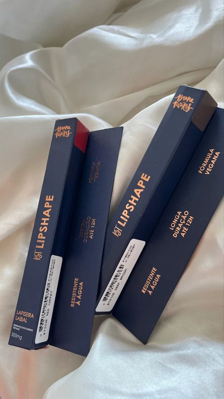 KIT 2 lápis labiais Bruna Tavares BT LipShape