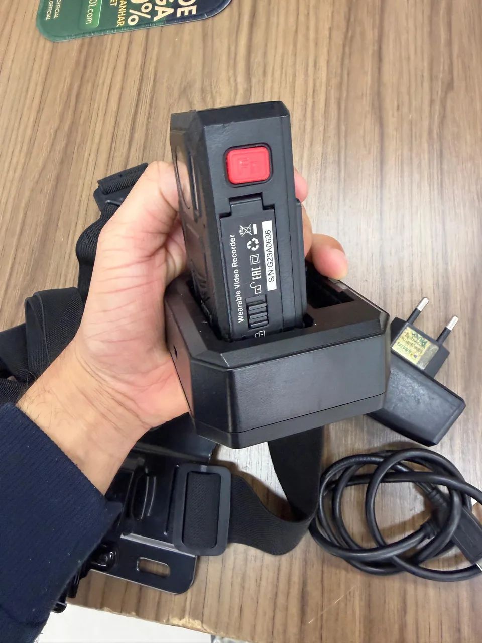 Câmera Corporal Body Cam Forttis Full HD Visão Noturna Profissional  - Foto 3