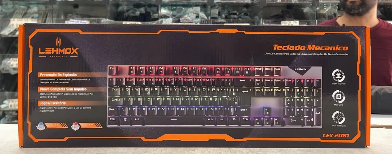 Kit teclado e mouse com ou sem fio 
