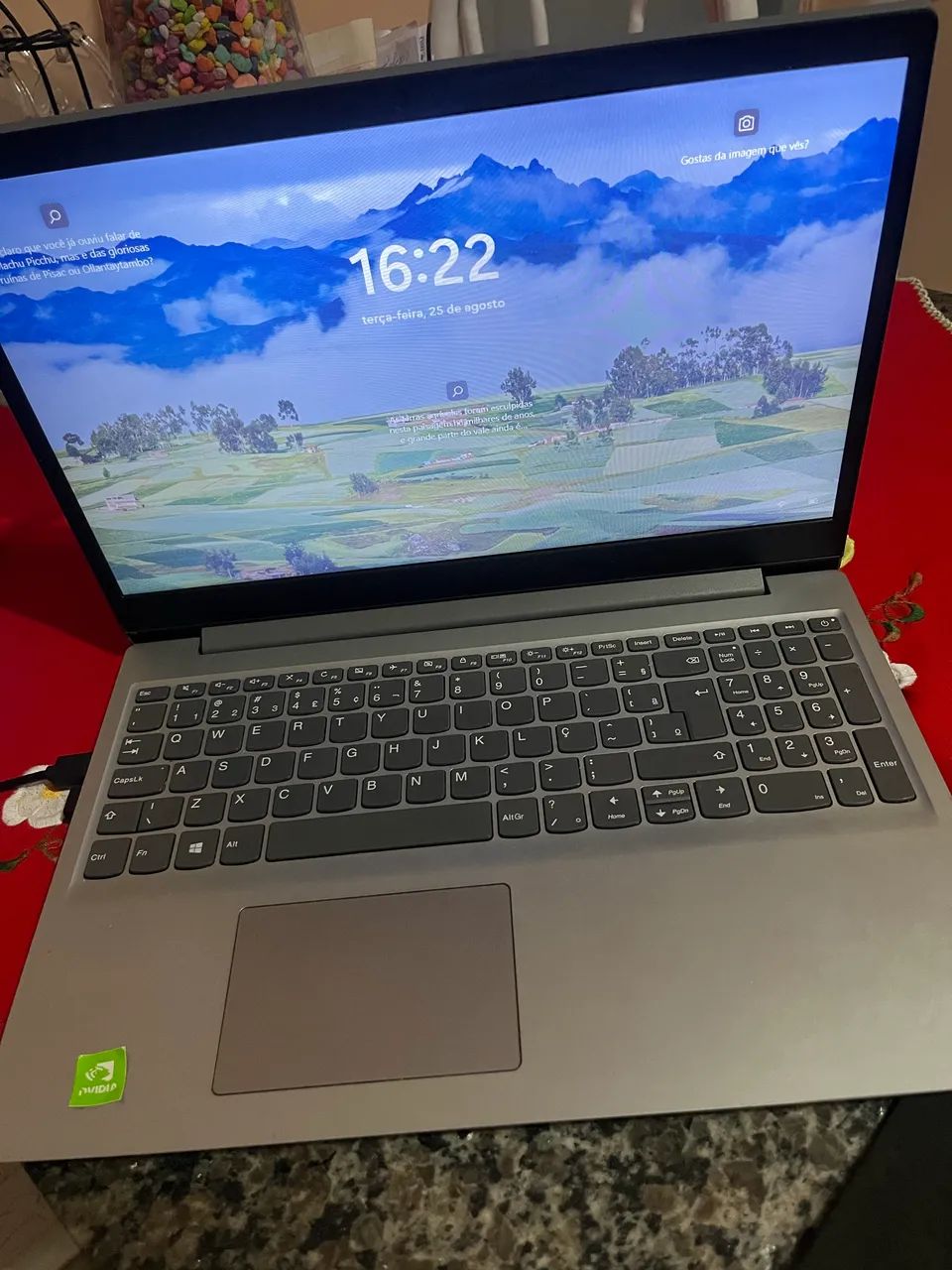 Notebook Lenovo Core i7-8565U com Nvidia GeForce MX110 - Foto 3