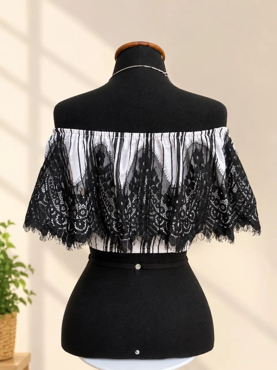 Blusa Feminina Ombro a Ombro - Foto 2