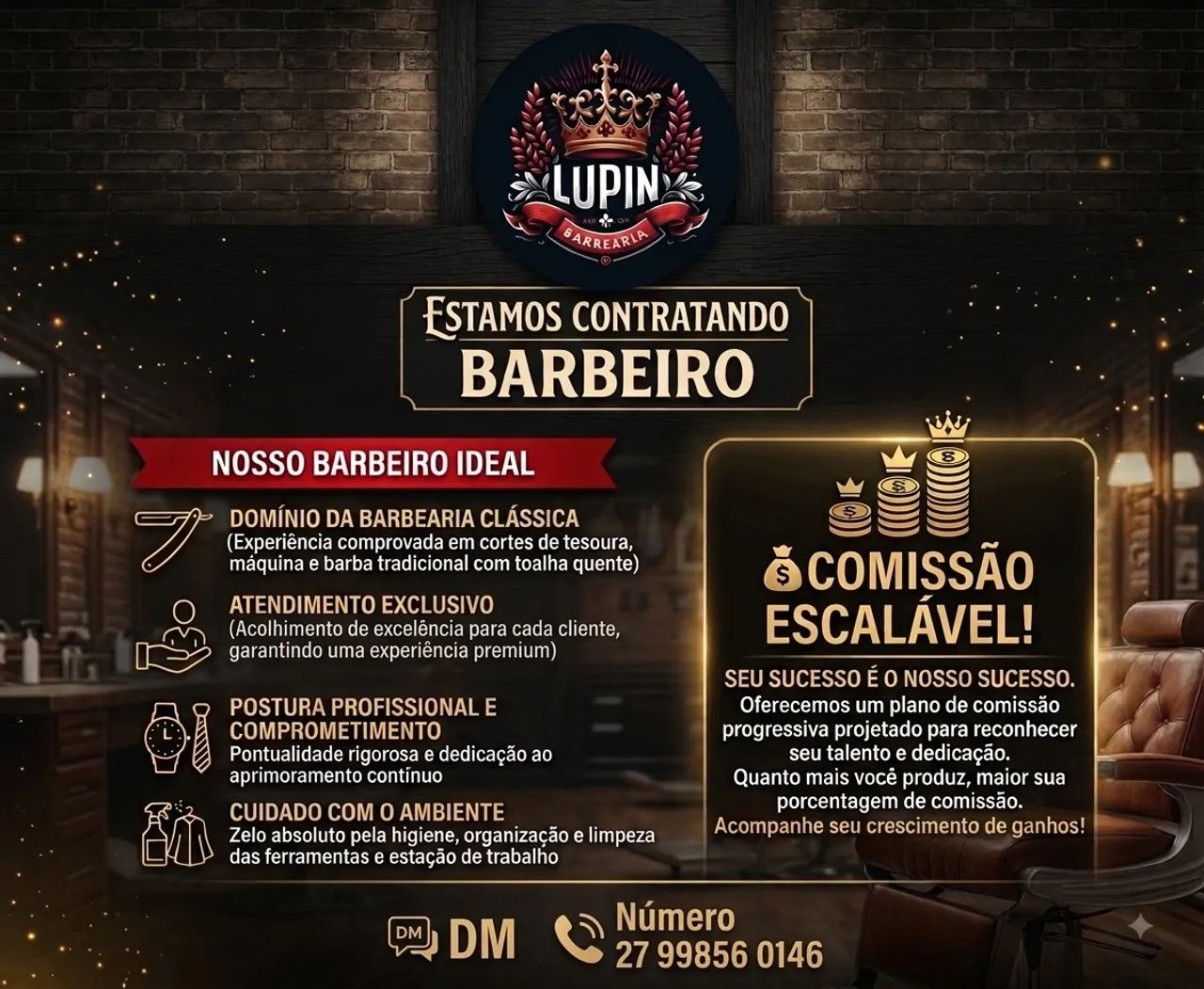 Vaga de Barbeiro 