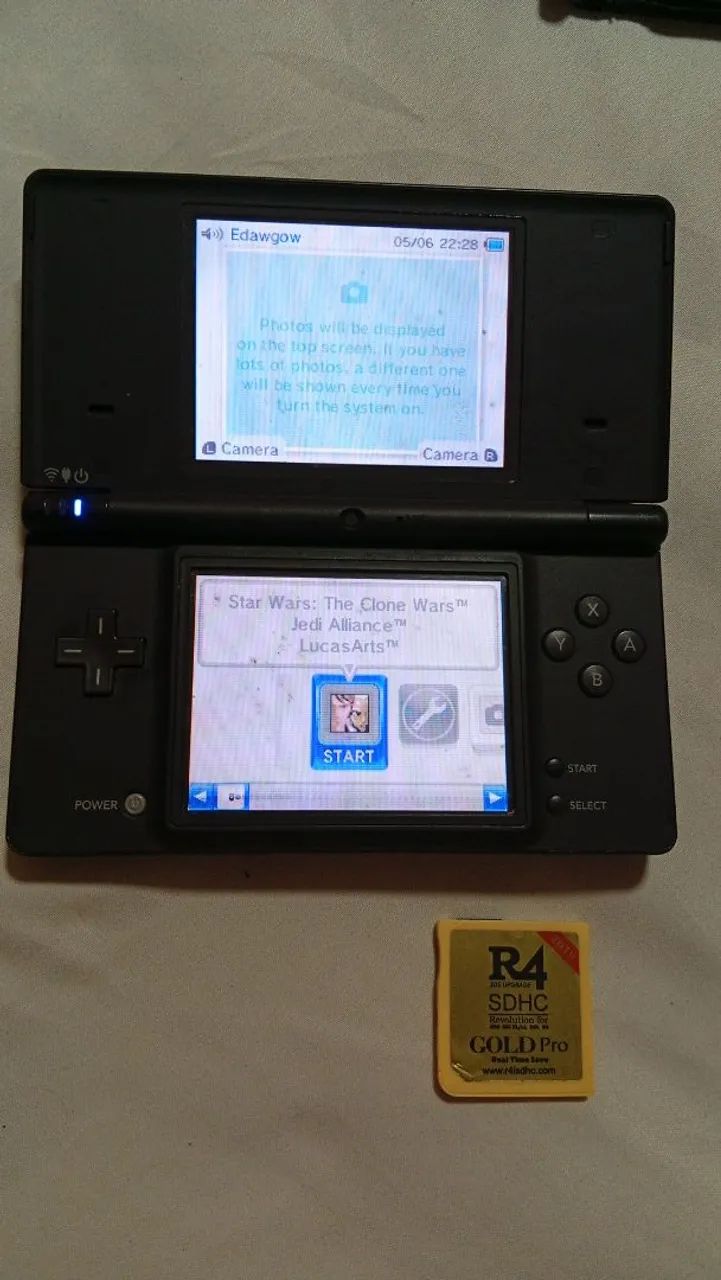 NINTENDO DSI PRETO COM JOGO - Foto 4