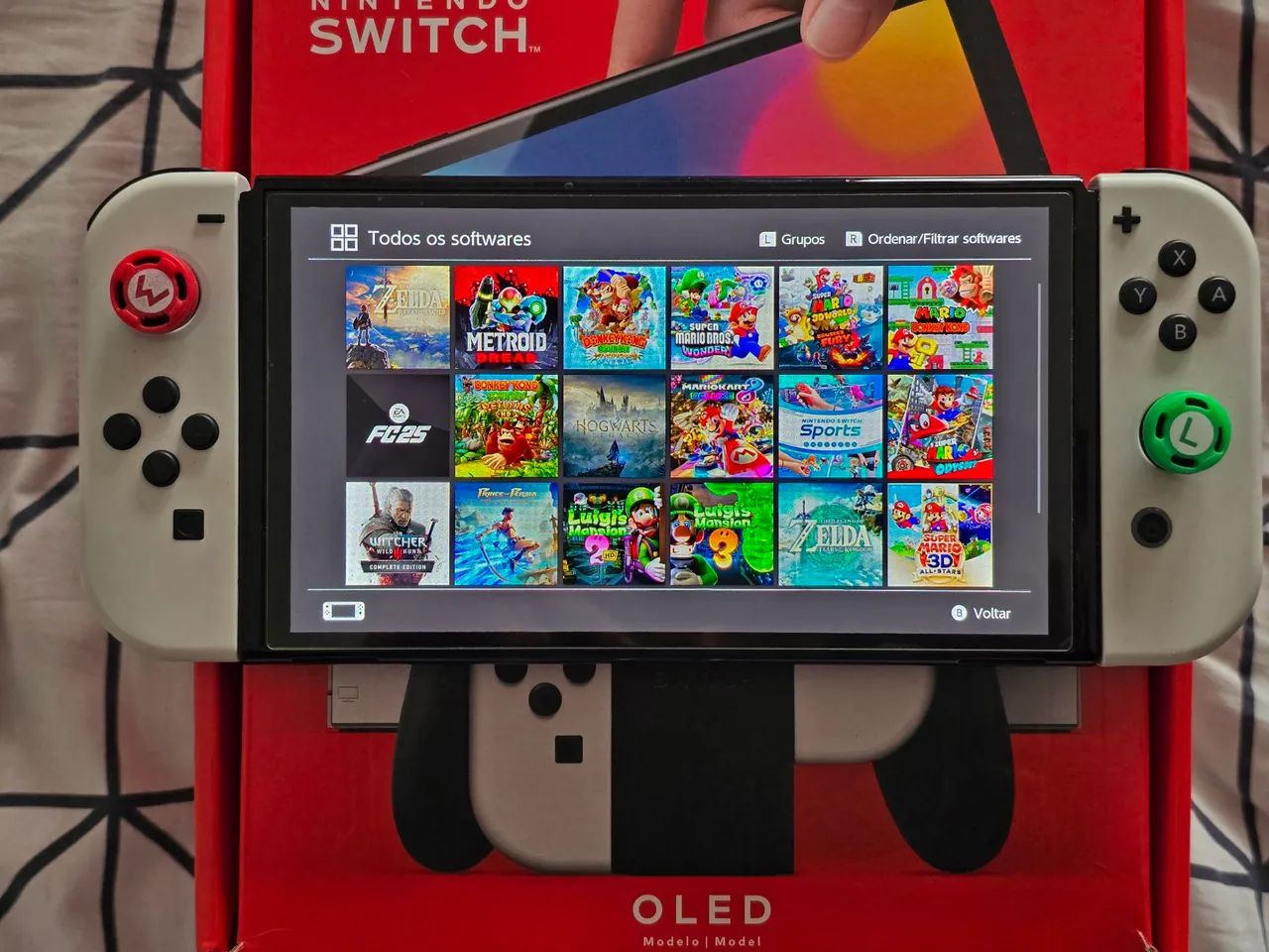 Nintendo switch oled 512gb - Foto 2