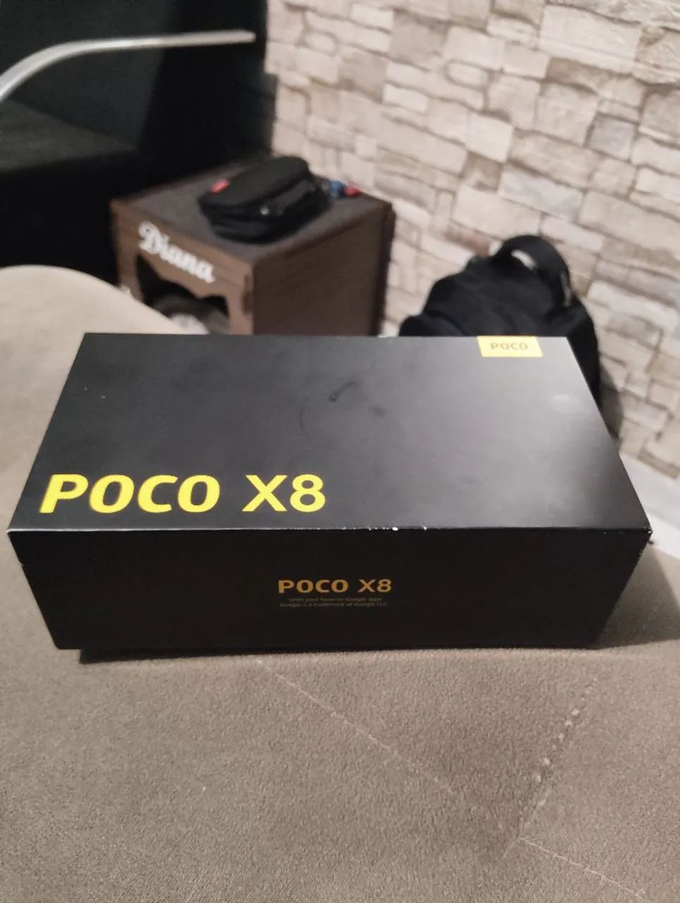 Poco X8 256g 8gRAM Braco Versão Global - Novo - Foto 2