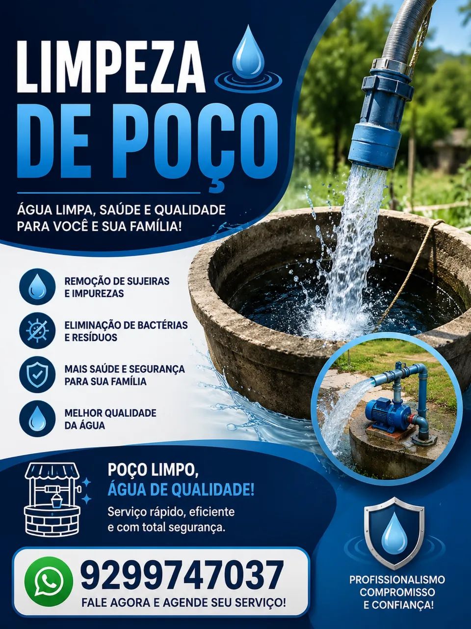 Poços artesanais 