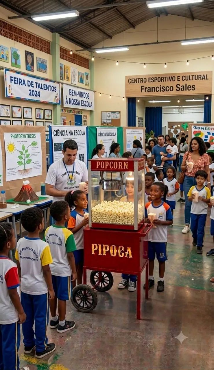 Pipoca e algodão doce para festas e eventos corporativos  - Foto 2