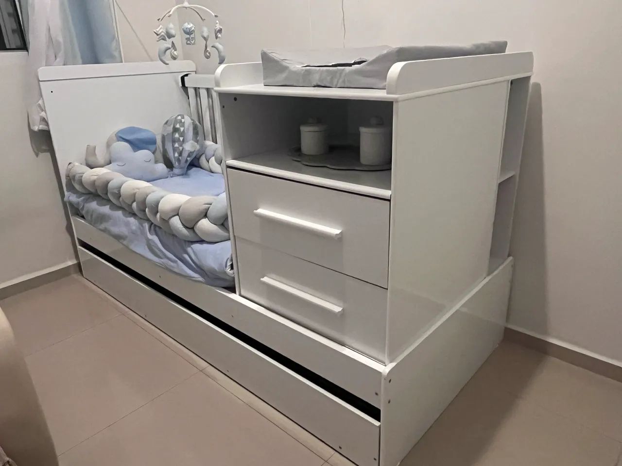 Berço / cama solteiro com cama auxiliar  - Foto 2