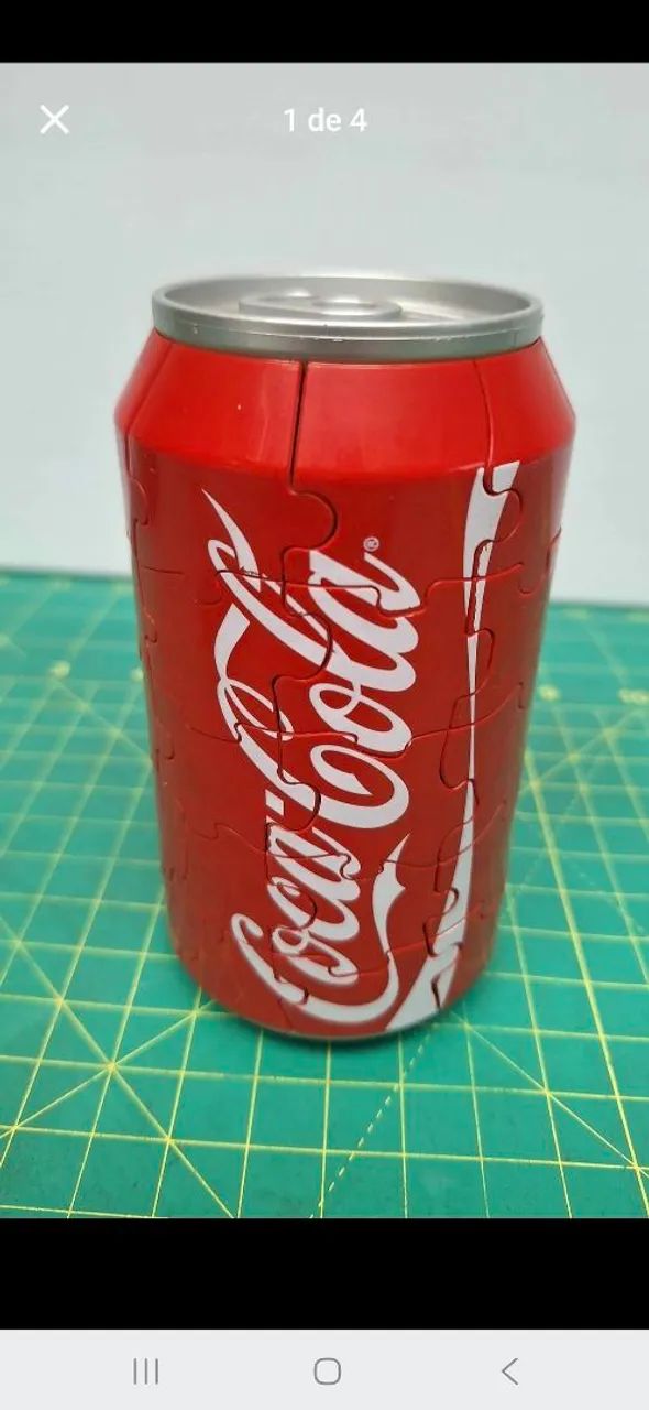 Quebra-cabeça vintage Coca-Cola de 2008