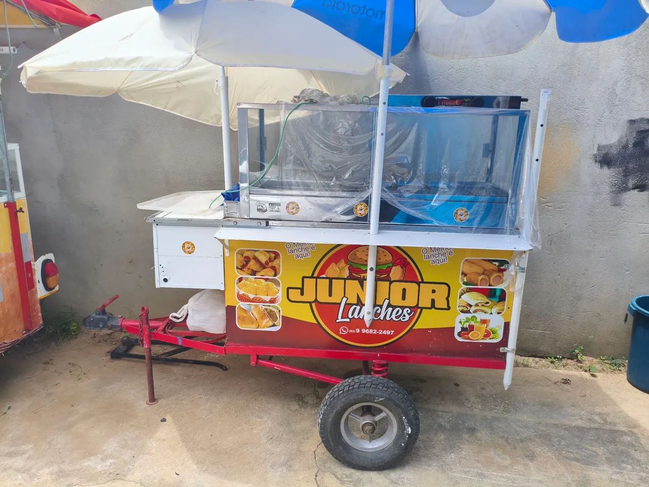 Carinho de lanches salgados  - Foto 4