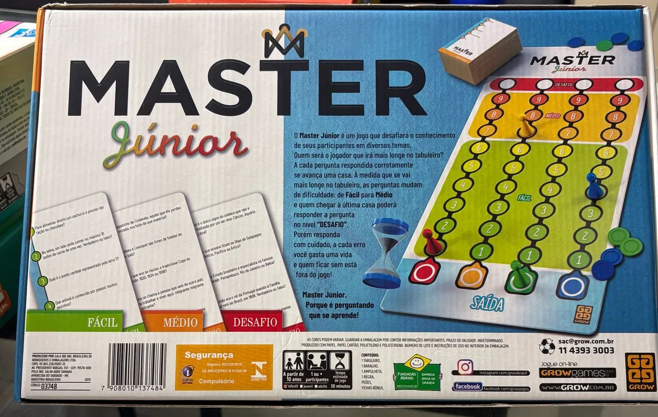Jogo Master Júnior (Grow) - Foto 2