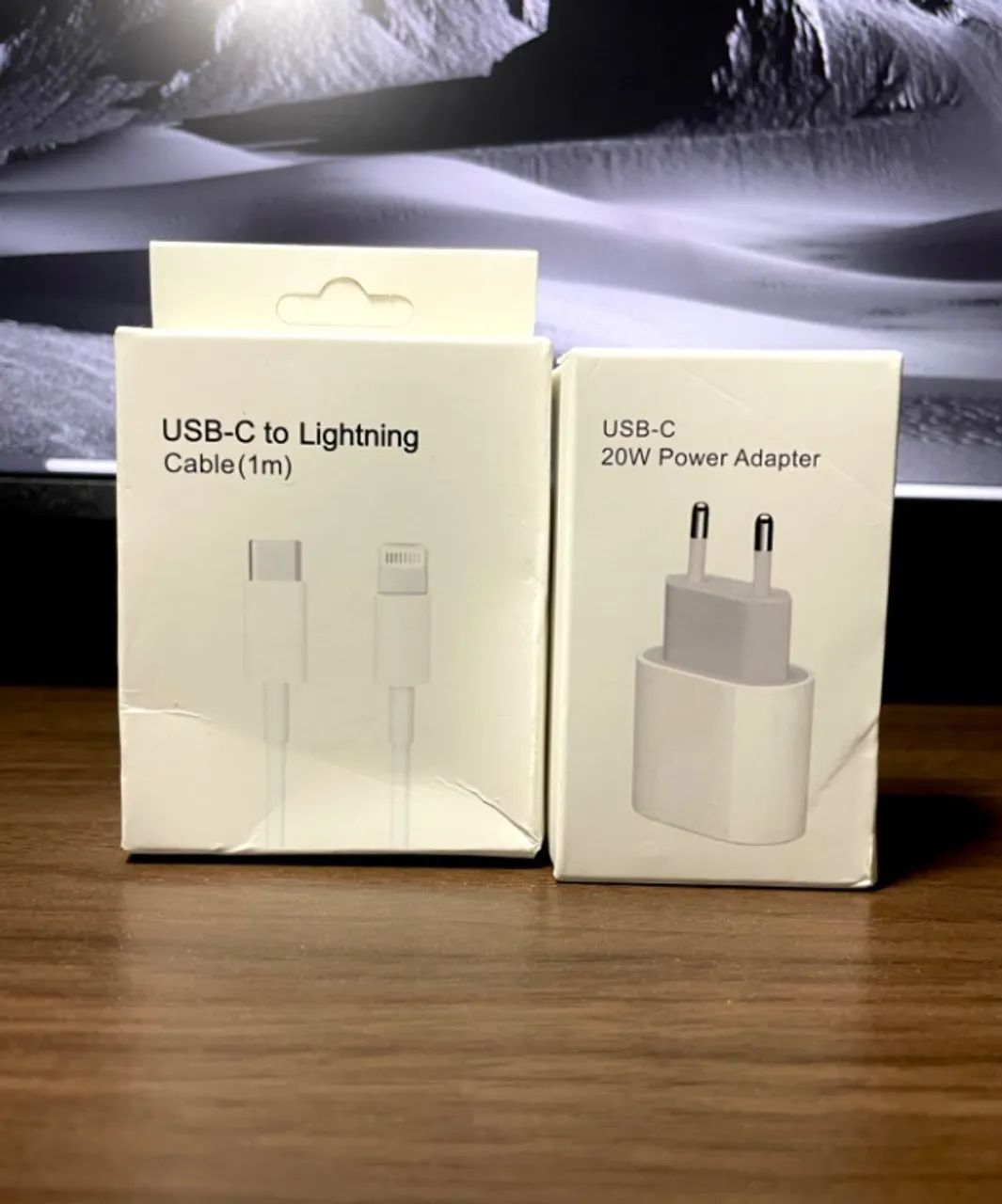 Kit carregador e fonte para Iphone - Lacrado