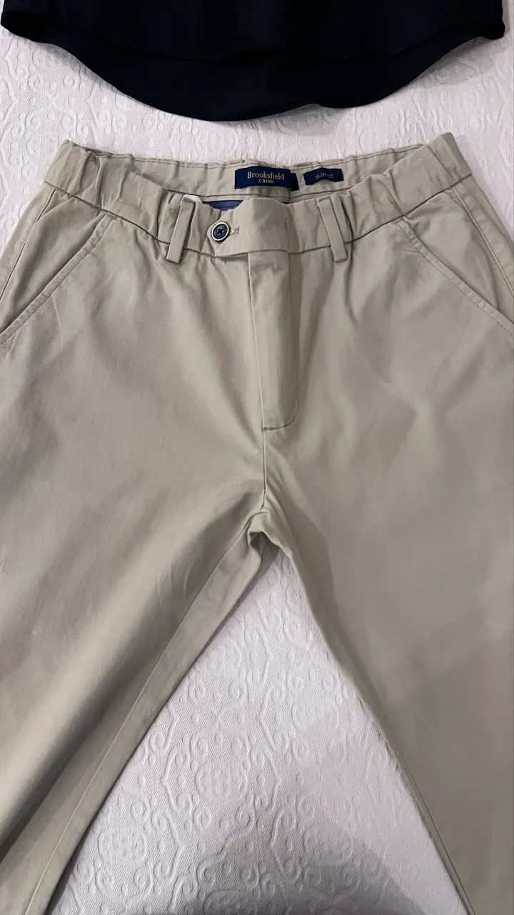 Calça Brooksfield 12 anos  - Foto 2