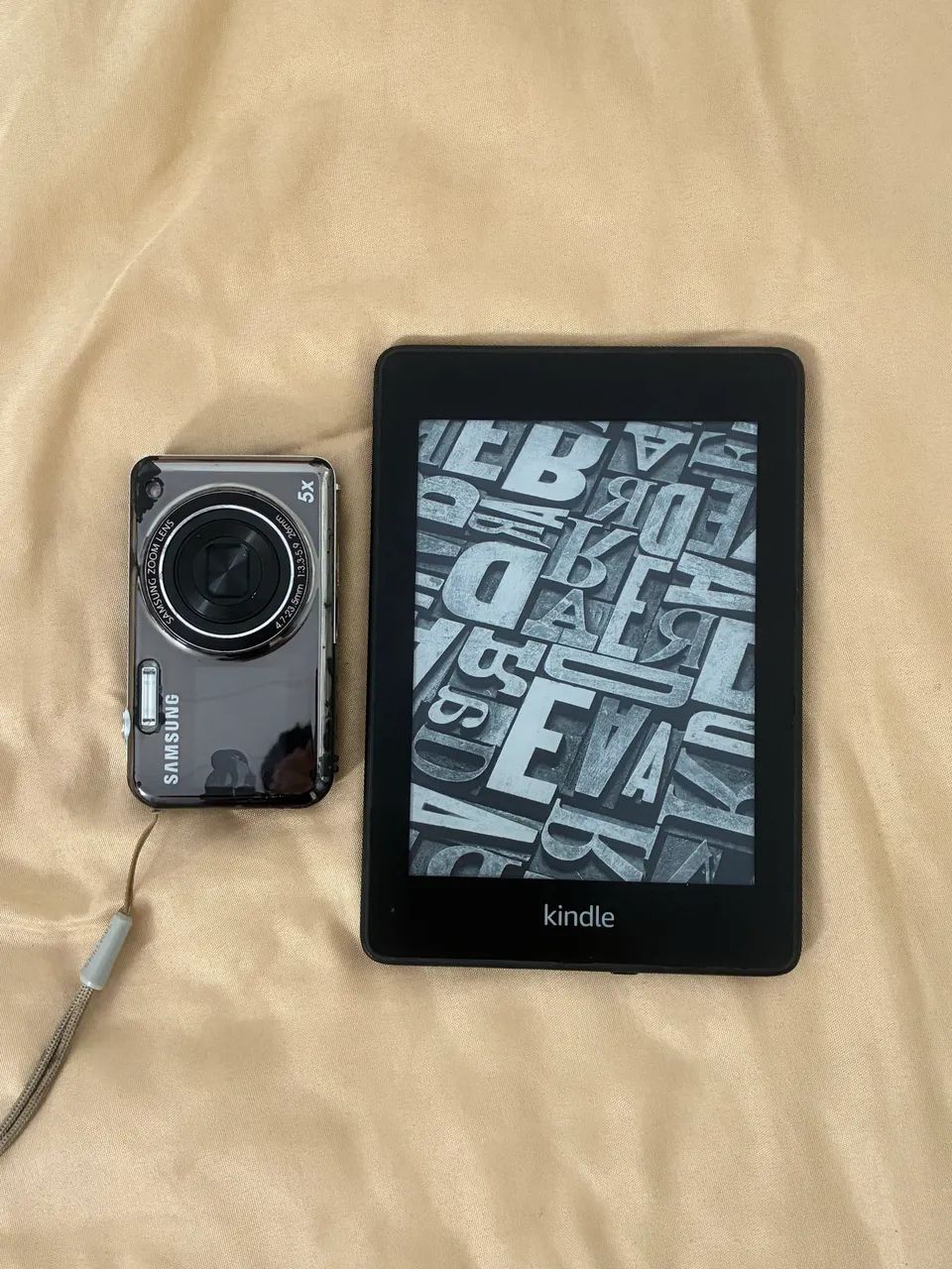 Kindle mais uma Cybershot