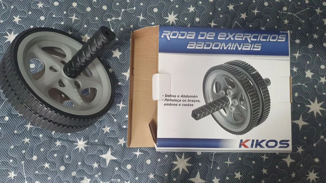 Roda de exercício abdominal - Kikos - Foto 2