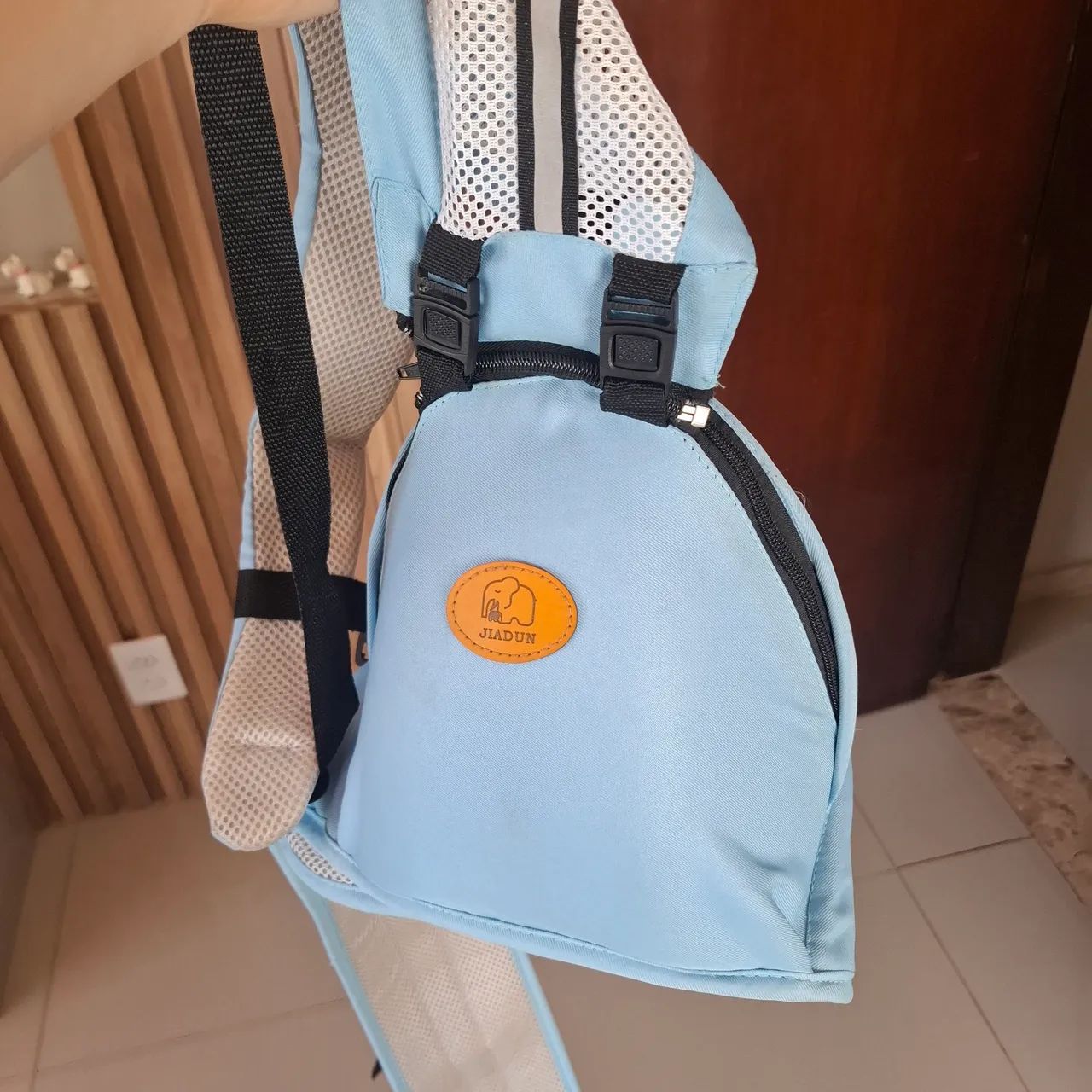 Canguru bebe com bolso (ziper)