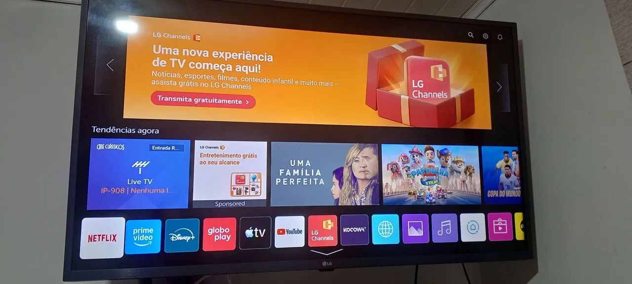 SMART TV LG 43 polegadas 