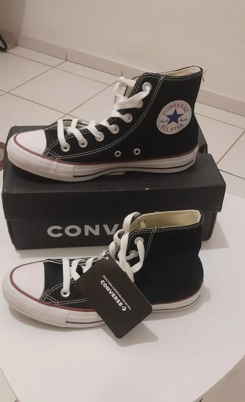 TÊNIS CONVERSE ALL STAR  CANO  ALTO