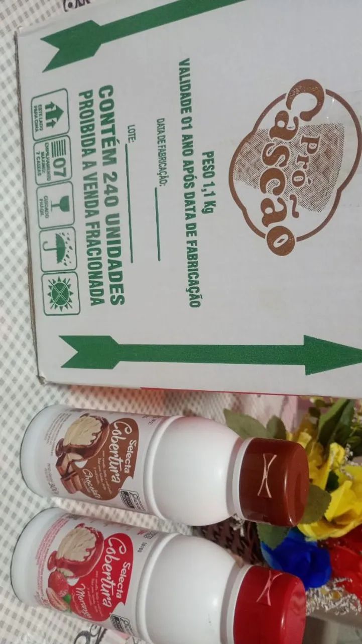 Caixa de casquinha biju doce com 225 unidades - Foto 2