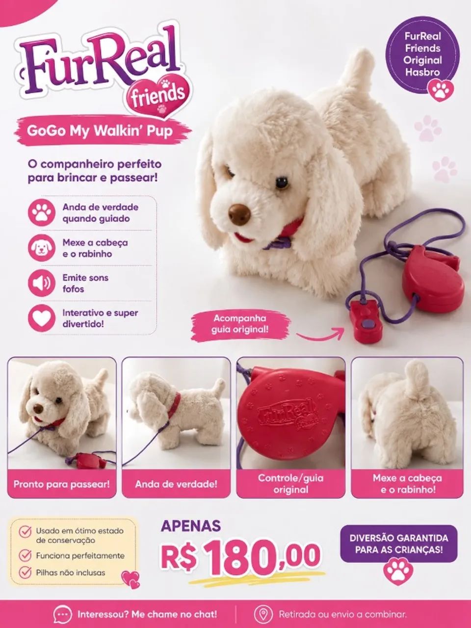 Brinquedo Cachorro FurReal Friends