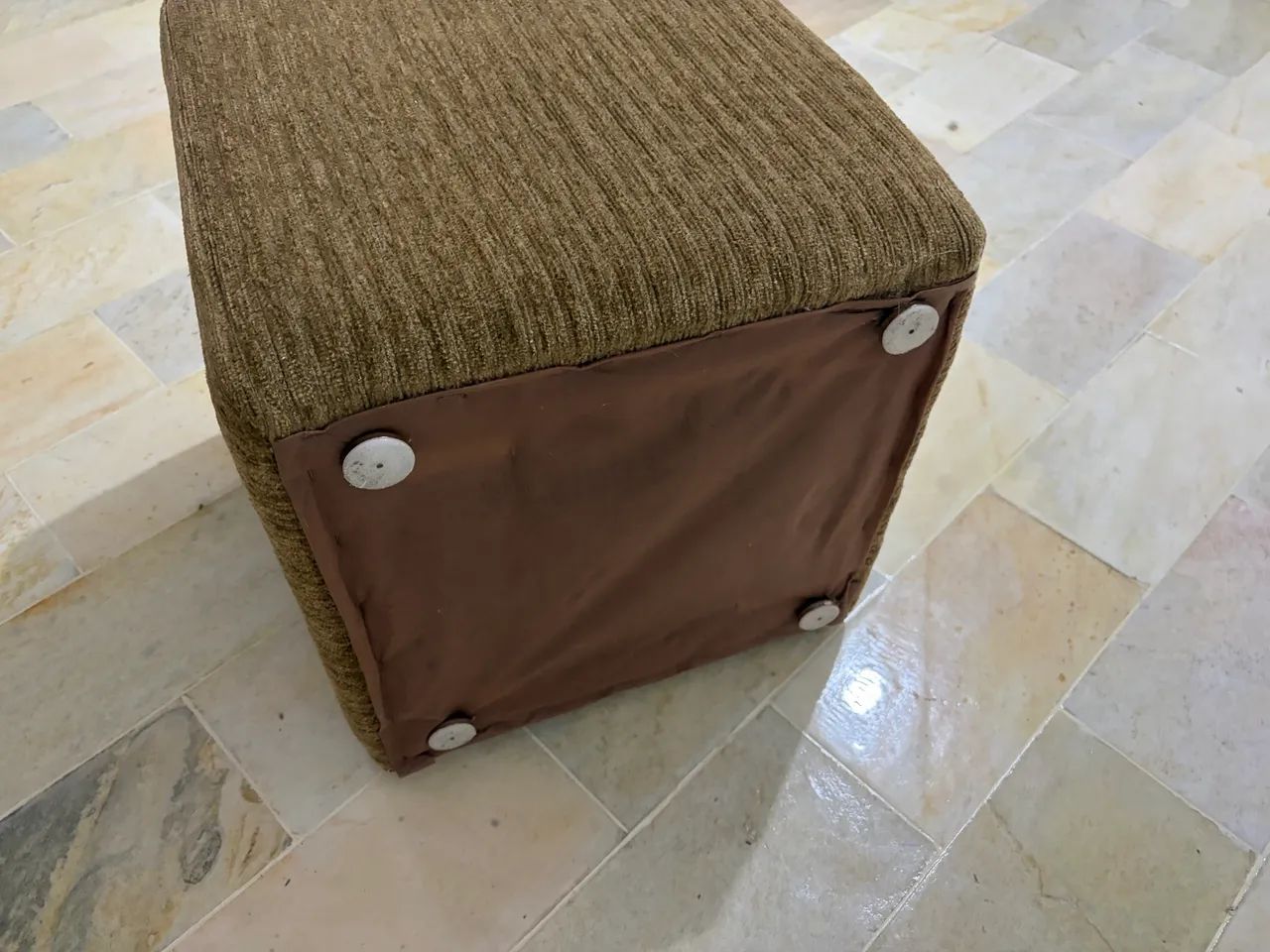 Puff marrom  - Foto 3