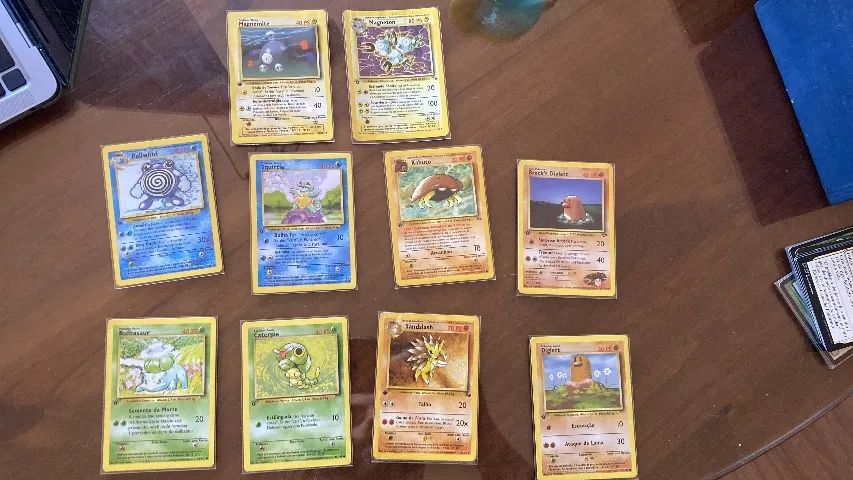 Coleção - Pokémon - primeira edição