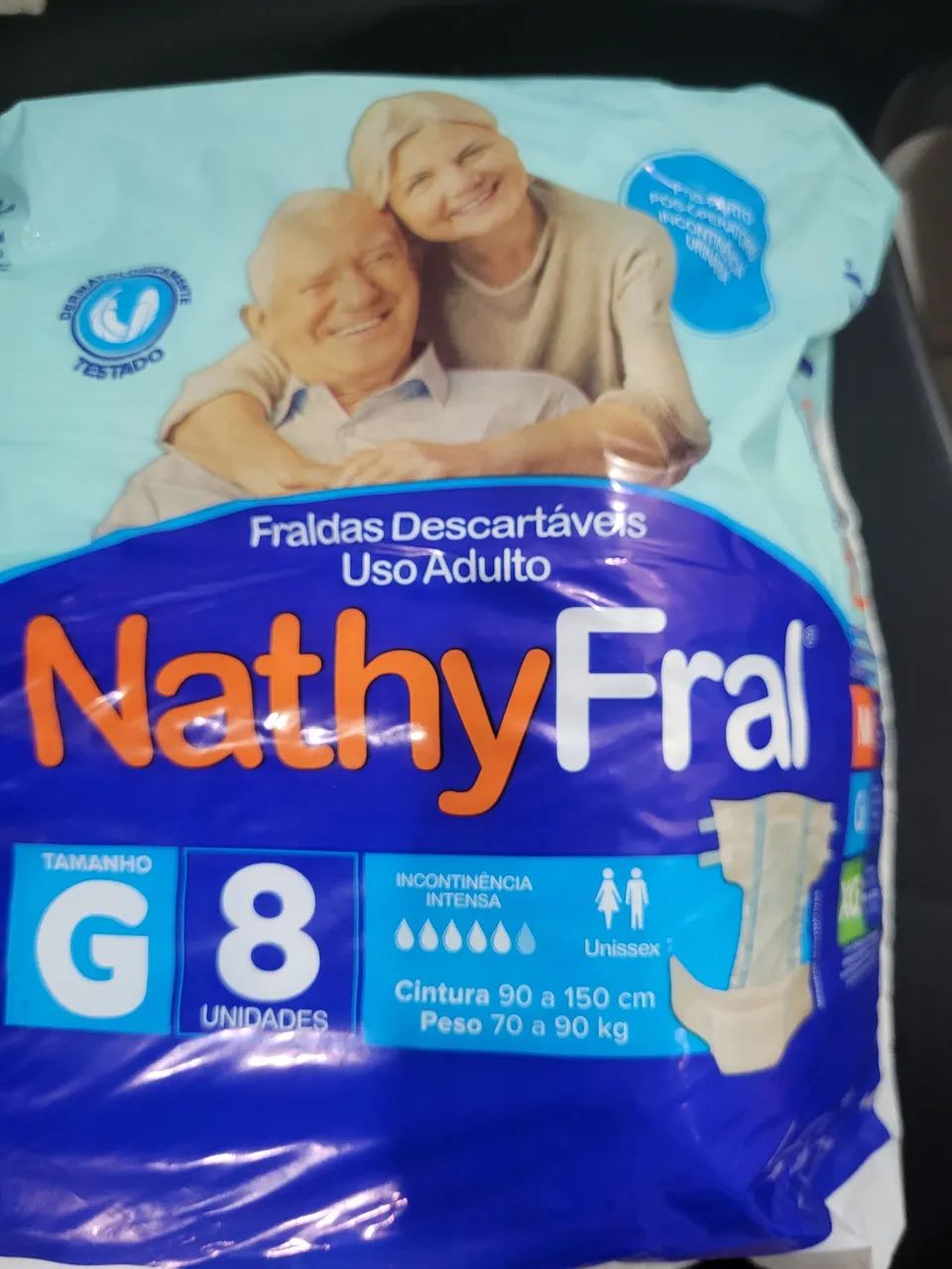 Fraldas geriátrica G