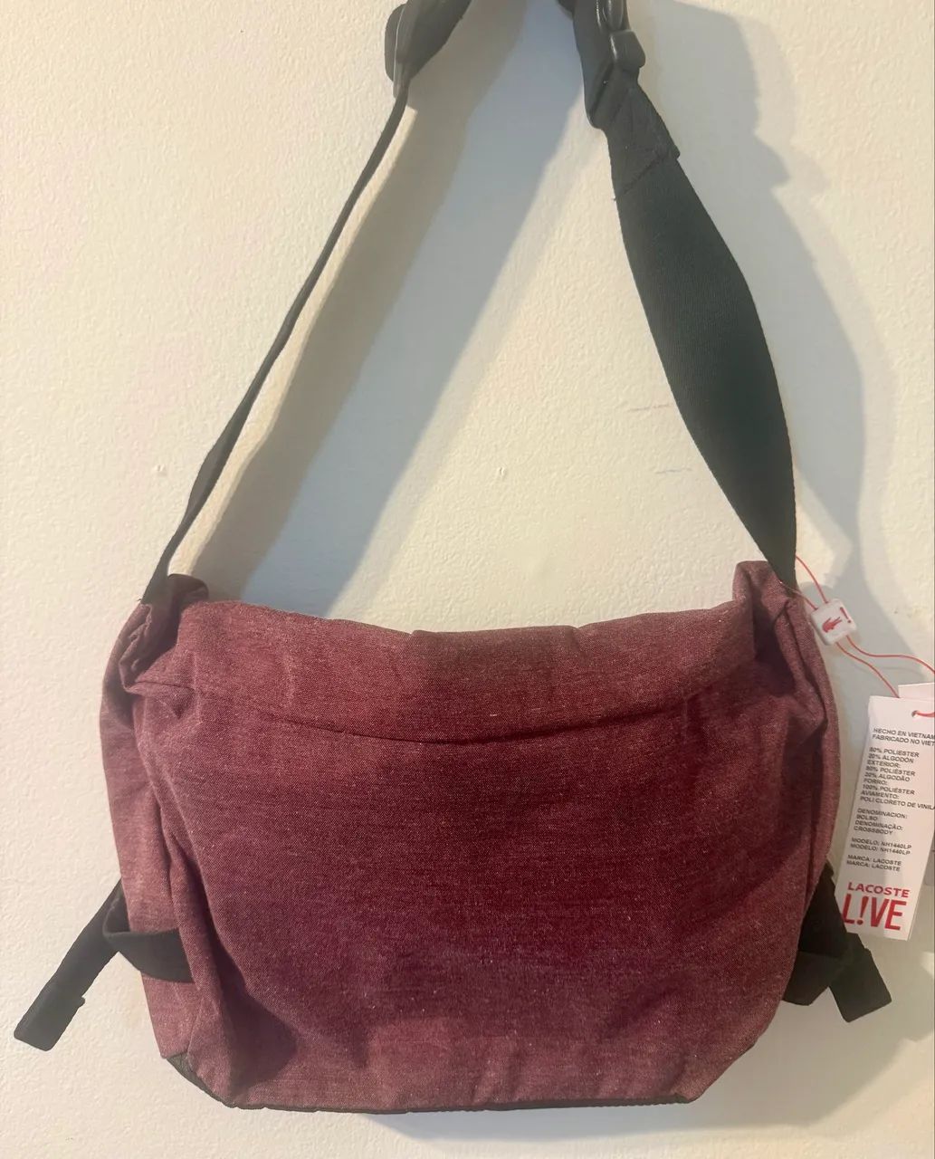 Bolsa Lacoste alça transversal - Original, com etiquetas - Novo - Foto 5
