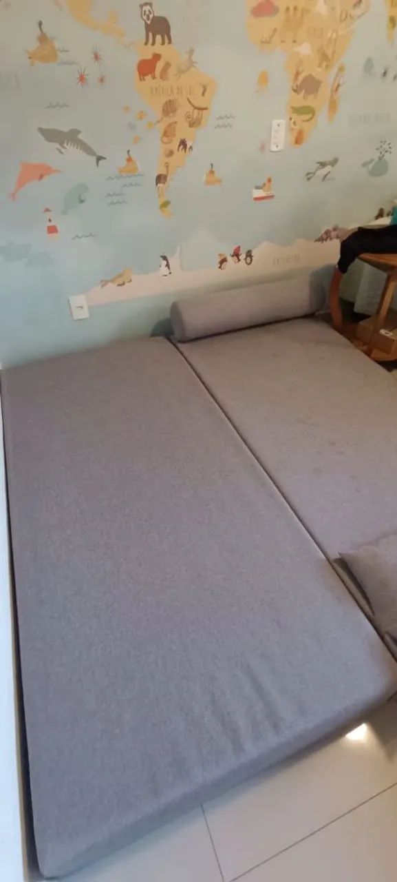 Sofá Cama 2 Lugares Stack Tok Stok - Foto 4
